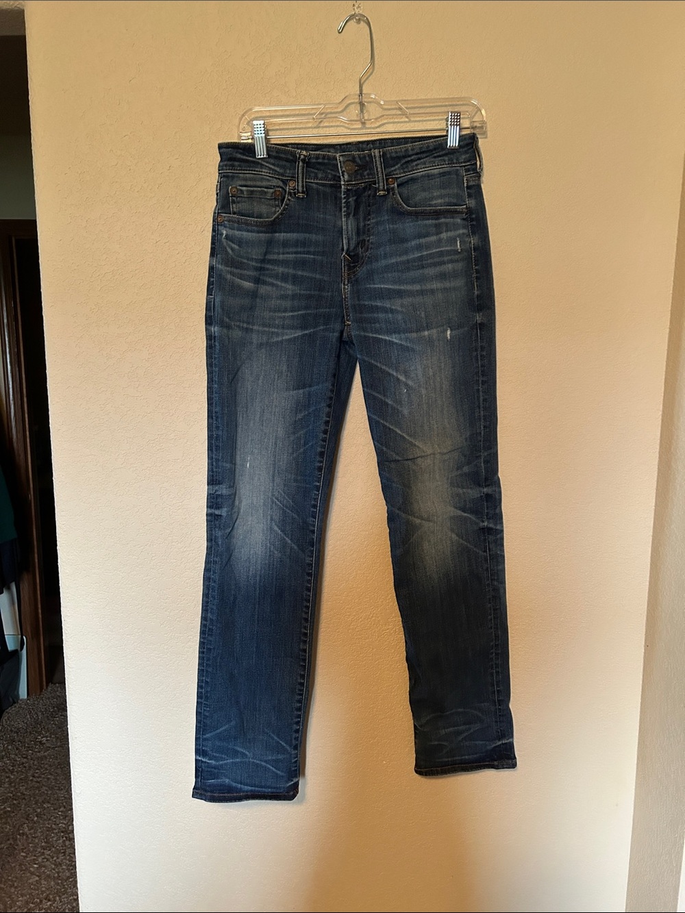 American Eagle Original Straight Men's Jeans Next Level Flex Medium Wash 28x32